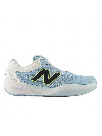 New Balance Women's Fuelcell 996V6 Shoes in White Blue (view 1)