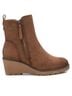 XTI Brown Women's Suede Booties Size 9 - photo 1