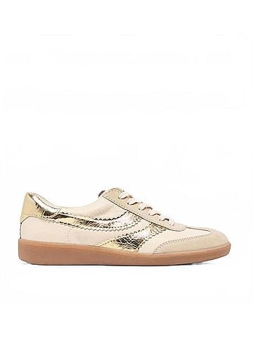 Dolce Vita Women's Merit Sneaker in White Gold (view 1)