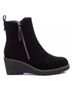 XTI Black Women's Suede Booties Size 9 - photo 1