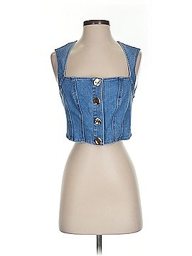 House of Harlow 1960 House Of Harlow 1960 Sleeveless Button Down Shirt (view 1)