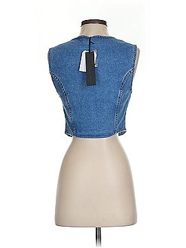 House of Harlow 1960 House Of Harlow 1960 Sleeveless Button Down Shirt (view 2)