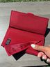 Pelle Studio 100% Leather Red Silver Leather Wallet One size - photo 6