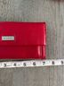 Pelle Studio 100% Leather Red Silver Leather Wallet One size - photo 8