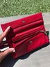 Pelle Studio 100% Leather Red Silver Leather Wallet One size - photo 5