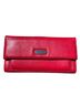 Pelle Studio 100% Leather Red Silver Leather Wallet One size - photo 1
