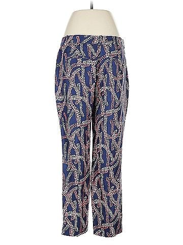 J.Crew Collection Abstract Coral Silk Pleated Tapered Leg J.Crew Collection Silk Pants (view 2)