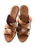 FRYE Brown Wedges Size 7 - photo 2