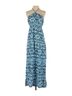 Mudd 100% Rayon Floral Blue White Casual Dress Size S - photo 1