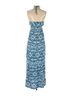Mudd 100% Rayon Floral Blue White Casual Dress Size S - photo 2