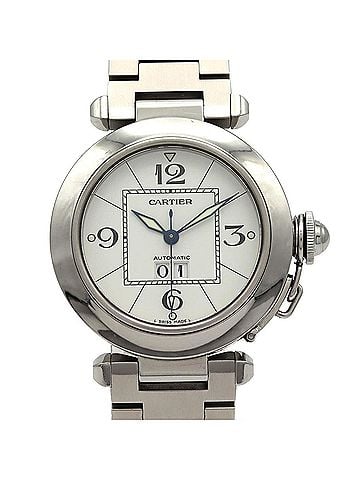 Cartier Cartier Pasha C Grande Date Stainless Steel Automatic Watch (view 1)
