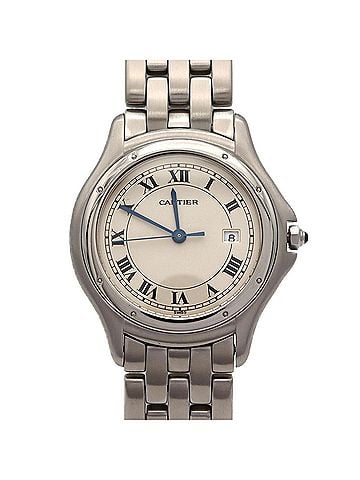 Cartier Cartier Panthère Cougar LM W35002F5 SS Quartz Watch (view 1)