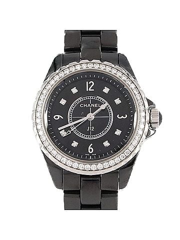Chanel Chanel J12 33mm Ceramic D-8P H3108 Quartz Watch (view 1)