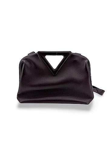 Bottega Veneta Point Leather Purple Leather Shoulder Bag Bag (view 1)