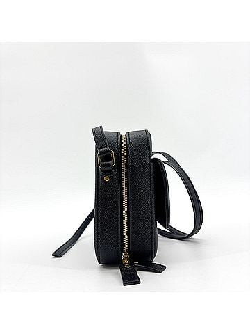 Saint Laurent Vicky Camera Vertical Quilted Leather Black Leather Shoulder Bag Bag (view 2)