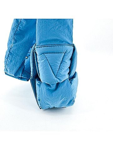 Bottega Veneta Padded Tech Cassette Intrecciato Nylon Blue Nylon Crossbody Bag Bag (view 2)
