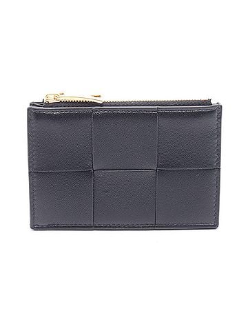 Bottega Veneta Bottega Veneta Cassette Wallet/Coin Purse, Leather, Women's, Black, 765460VCQC48425 (view 1)