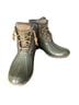 Sperry Top Sider Green Rain Boots Size 9 - photo 1