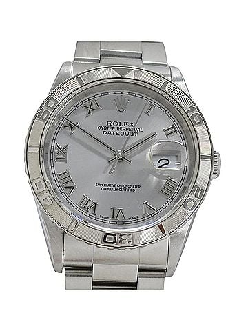 Rolex Rolex Datejust Thunderbird 16264 Y-serial Men's Watch, Automatic Movement, Stainless Steel (SS), White Gold (WG), Silver (view 2)