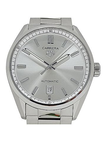 TAG Heuer TAG Heuer Carrera WBN2111 BA0639 Men's Watch, Brand Name, Date, Automatic Movement, Stainless Steel (SS), Silver (view 2)