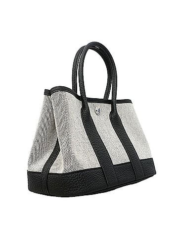 Hermès Hermes Neo Garden 23 Tote Bag, Toile H, Black, K Stamp, Women's (view 2)