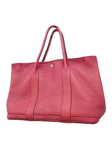 Hermès Hermes Garden PM Tote Bag, Negonda Leather, Rosewood, ?O Stamp, Women's. (view 1)