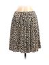 J.Crew 100% Polyester Animal Print J.Crew Casual Skirt Size 8 - photo 1