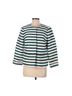 Talbots Stripes Blue Green Ivory Talbots Jacket Size 6 - photo 1