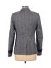 Boden 100% Wool Chevron-herringbone Color Block Blue Black Ivory Boden Wool Blazer Size 6 - photo 2