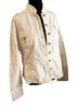 Jordache 100% Organic Cotton White Ivory Jacket Size 15 - photo 8