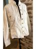Jordache 100% Organic Cotton White Ivory Jacket Size 15 - photo 3