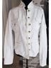 Jordache 100% Organic Cotton White Ivory Jacket Size 15 - photo 6
