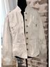 Jordache 100% Organic Cotton White Ivory Jacket Size 15 - photo 16