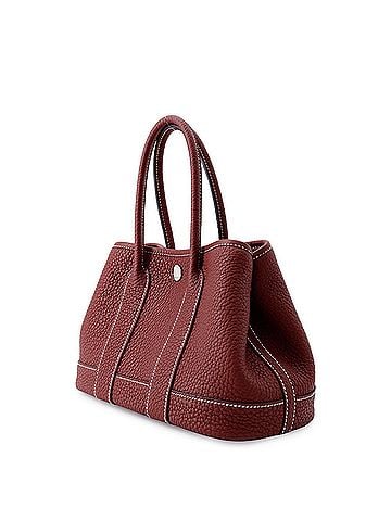 Hermès Hermes Neo Garden 23 Tote Bag, Rouge H, Negonda Leather, K Stamp, Handbag, - HERMES (view 2)