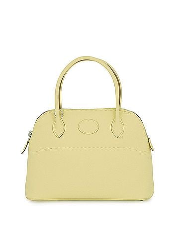 Hermès Hermes Bolide 27 handbag, Jaune Poussin, Epsom leather, T stamp, HERMES 2-way, Bolide, women's, (view 1)