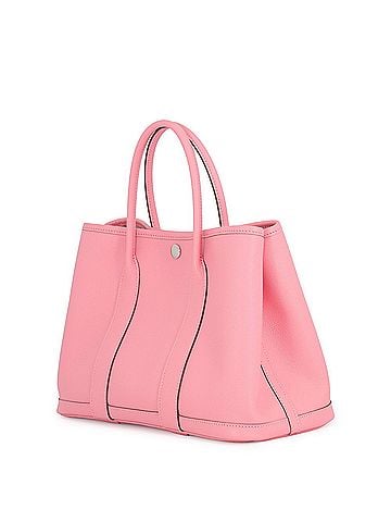 Hermès Hermes Garden TPM Tote Bag, Rose Confetti, Epsom Leather, Z Stamp, HERMES, Garden, Handbag, Women's, HERMES (view 2)
