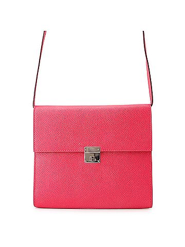 Hermès Hermes Clic 16 Rose Extreme Epsom Leather (A stamp) HERMES Handbag Shoulder Wallet WALLET (view 1)