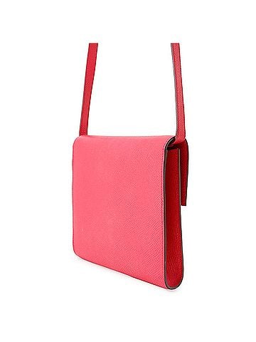 Hermès Hermes Clic 16 Rose Extreme Epsom Leather (A stamp) HERMES Handbag Shoulder Wallet WALLET (view 2)