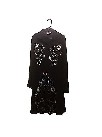 ASOS Folk Boho Embroidered Shirtdress Casual Dress (view 1)