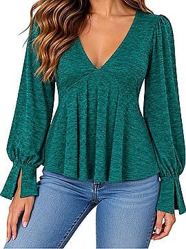 Free People Long Sleeve Blouse (view 1)
