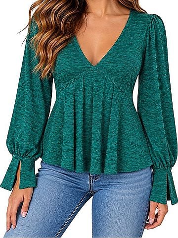 Free People Long Sleeve Blouse (view 1)