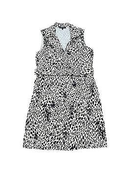Lafayette 148 New York Belted Leopard Print Shift Dress Casual Dress (view 1)