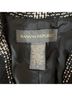 Banana Republic 100% Wool 50% Nylon 50% Acetate 100% Gauze Checkered-gingham Black White Coat Size S - photo 3