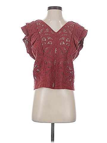 White House Black Market White House Black Market Short Sleeve Blouse (view 1)