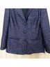 Lafayette 148 New York Solid Purple Blazer Size 10 - photo 4