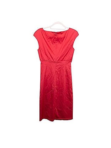 Ralph Lauren Satin Sheath Dress Cocktail Dress (view 2)