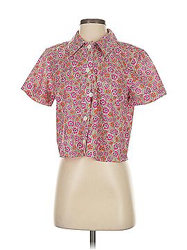 Liberty Art Fabrics for J.Crew Liberty Art Fabrics For J.Crew Short Sleeve Blouse (view 1)