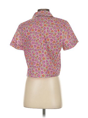 Liberty Art Fabrics for J.Crew Liberty Art Fabrics For J.Crew Short Sleeve Blouse (view 2)