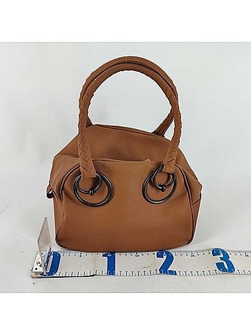 Bottega Veneta BOTTEGA VENETA Marco Polo handbag, 133156, brown PVC, women's. (view 2)