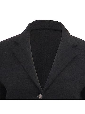 Ralph Lauren Ralph Lauren Single-Breasted Blazer in Black Wool (view 2)